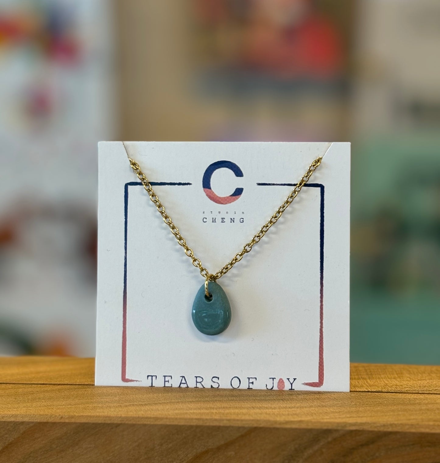 Tears of Joy ketting - petrol