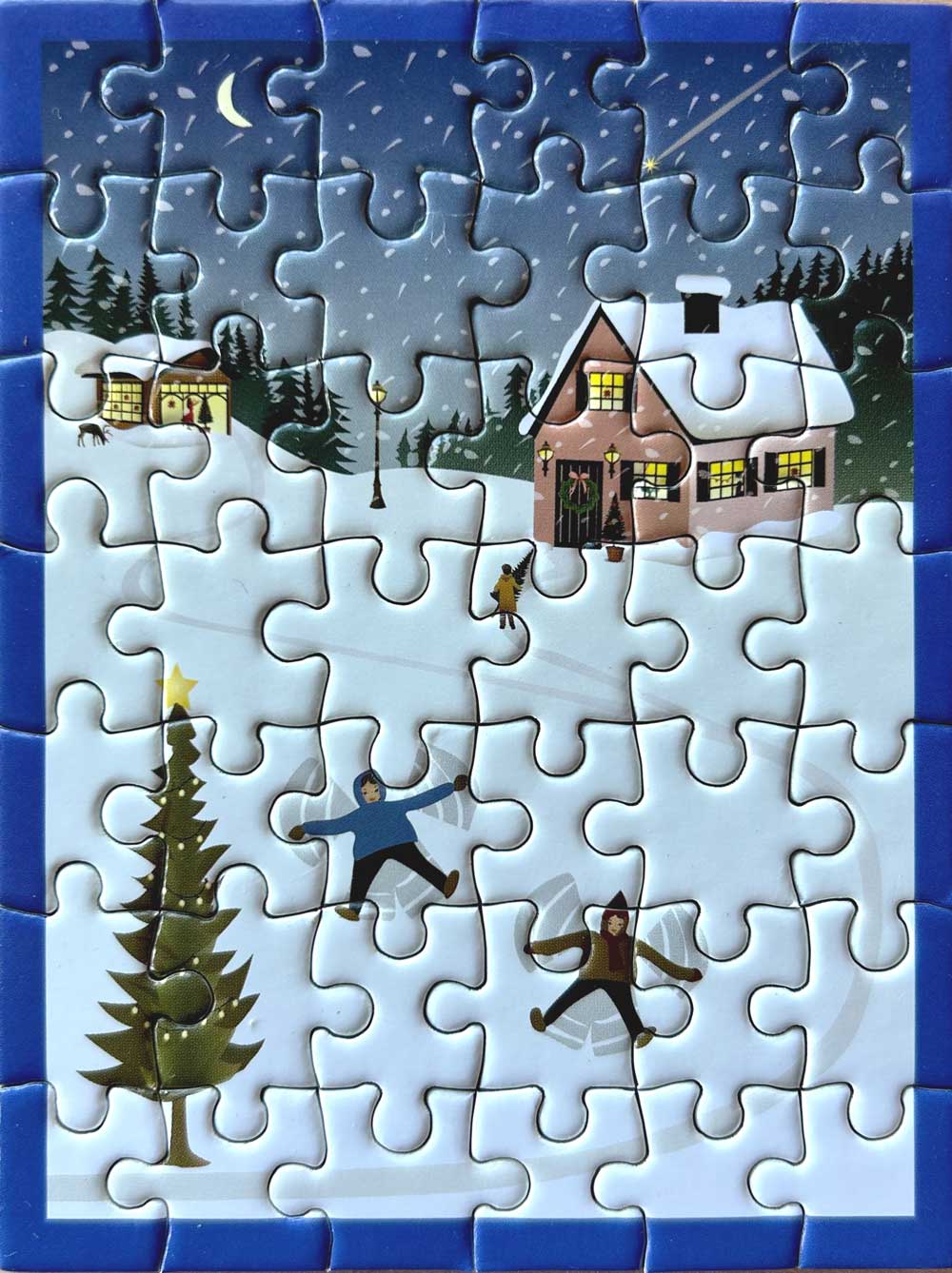 SNOW ANGELS - minipuzzel