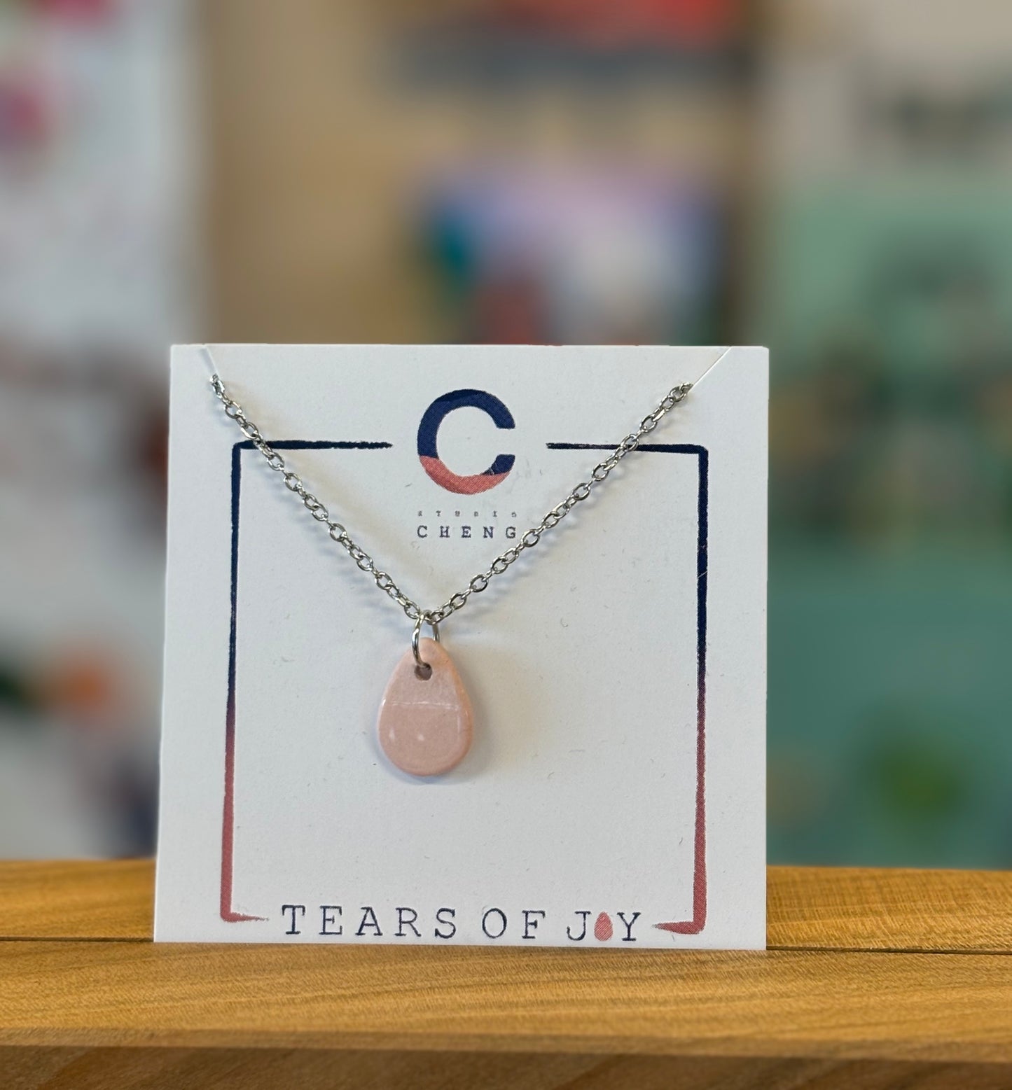 Tears of Joy ketting - roze