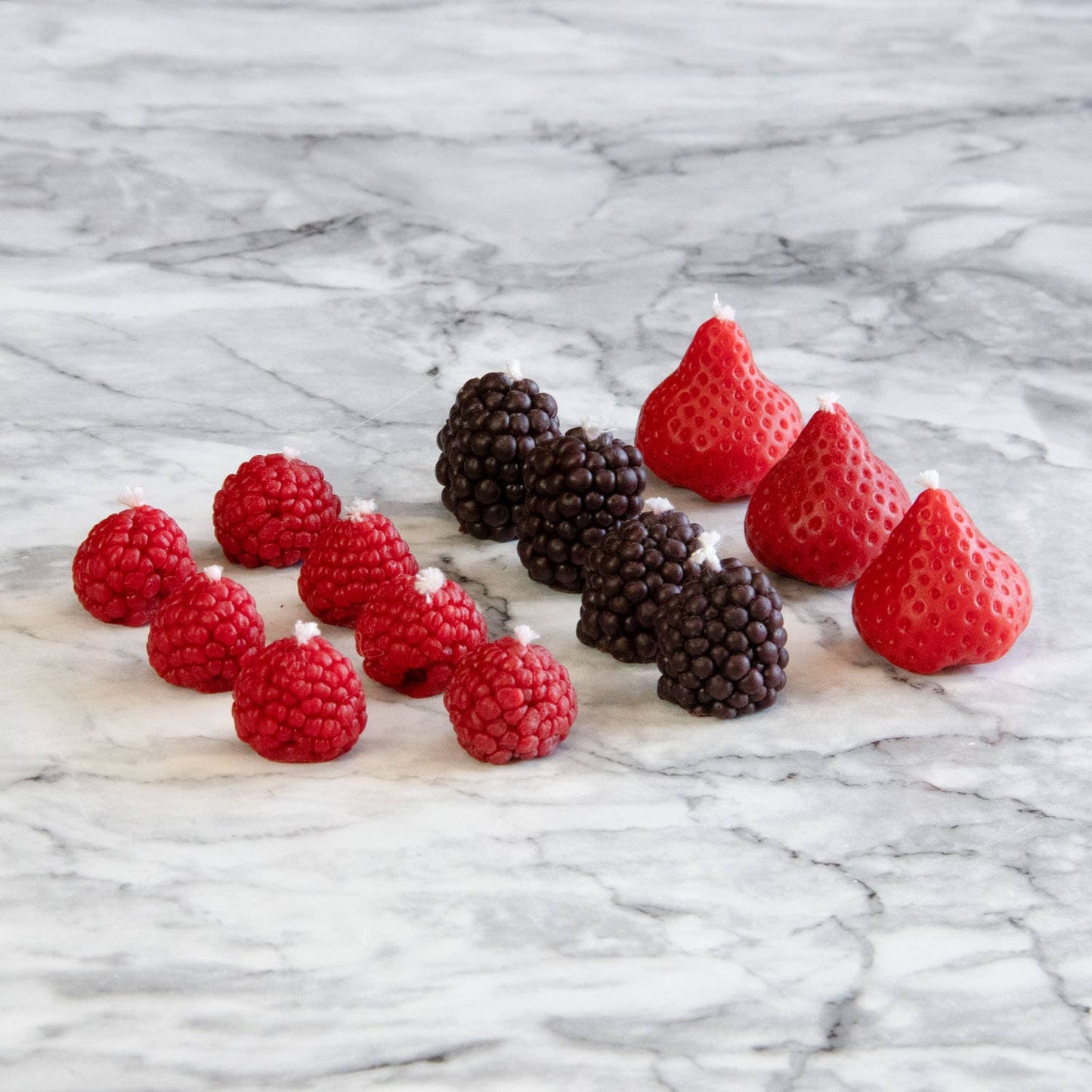 Candleberries – Set van 14 verjaardagskaarsjes