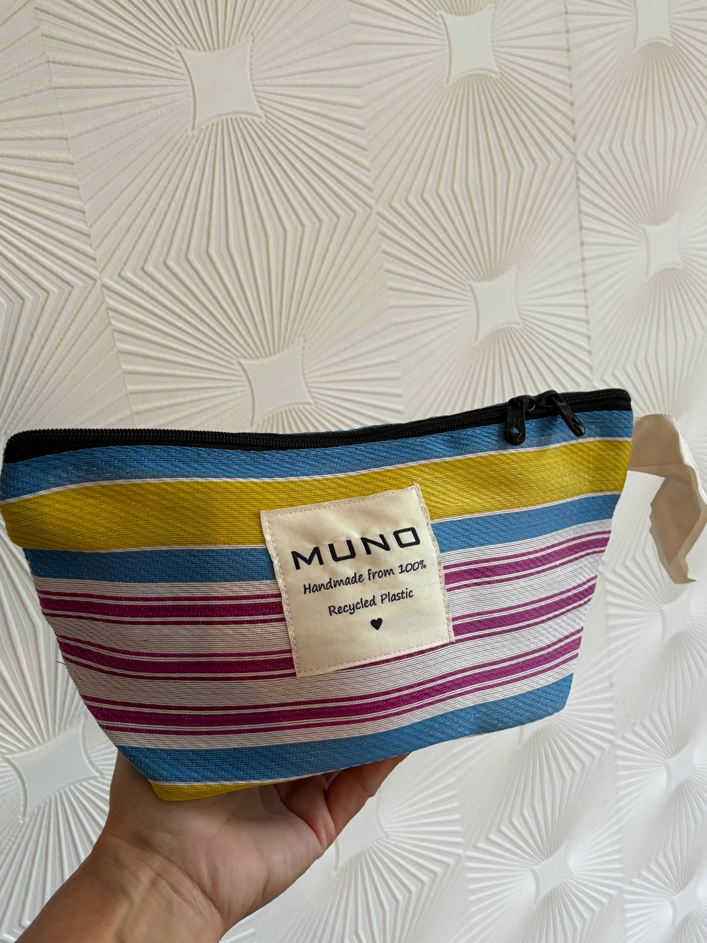 Etui - handgemaak van gerecycled nylon - Diverse kleuren