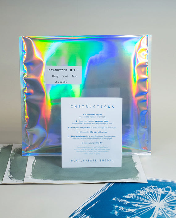 MAXI KIT CYANOTYPE 📸 Magische fotografie!