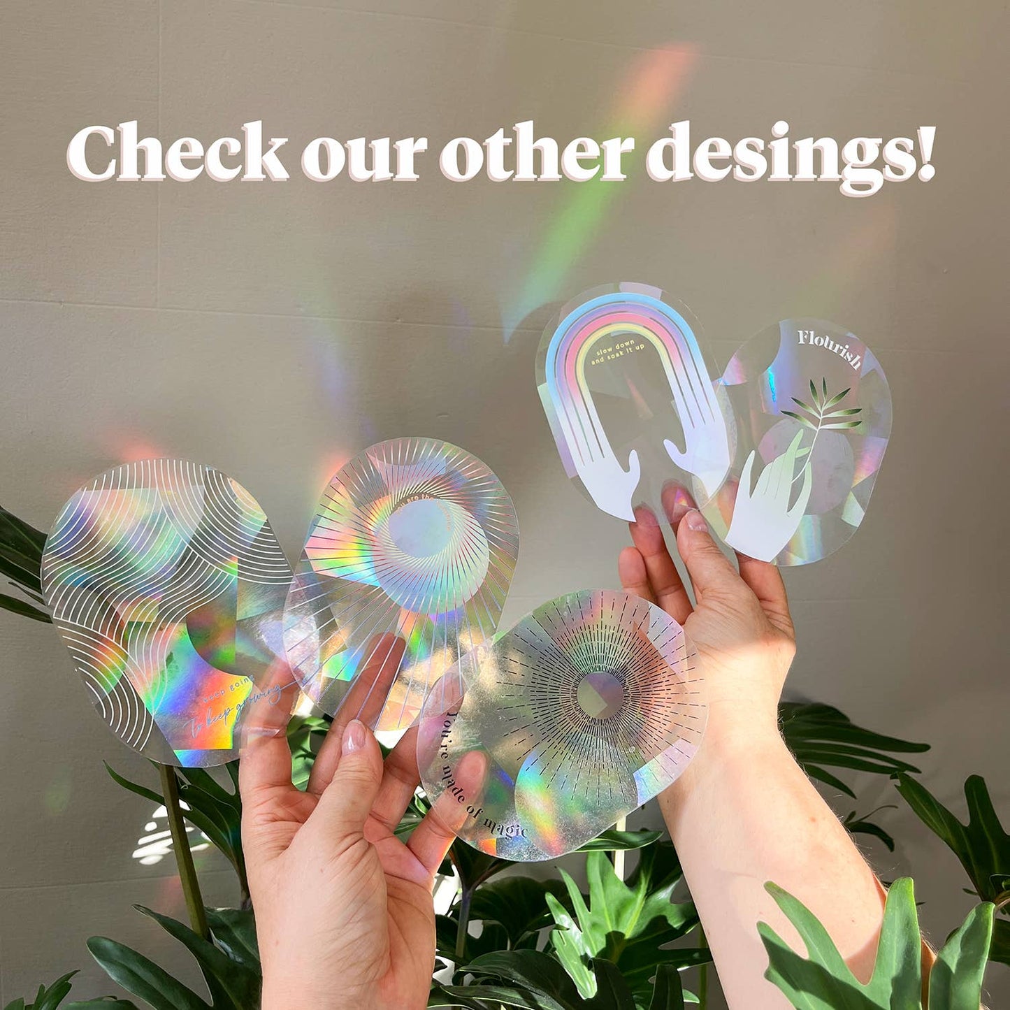 Regenboogmaker Sticker – Jij bent mijn zonnestraal