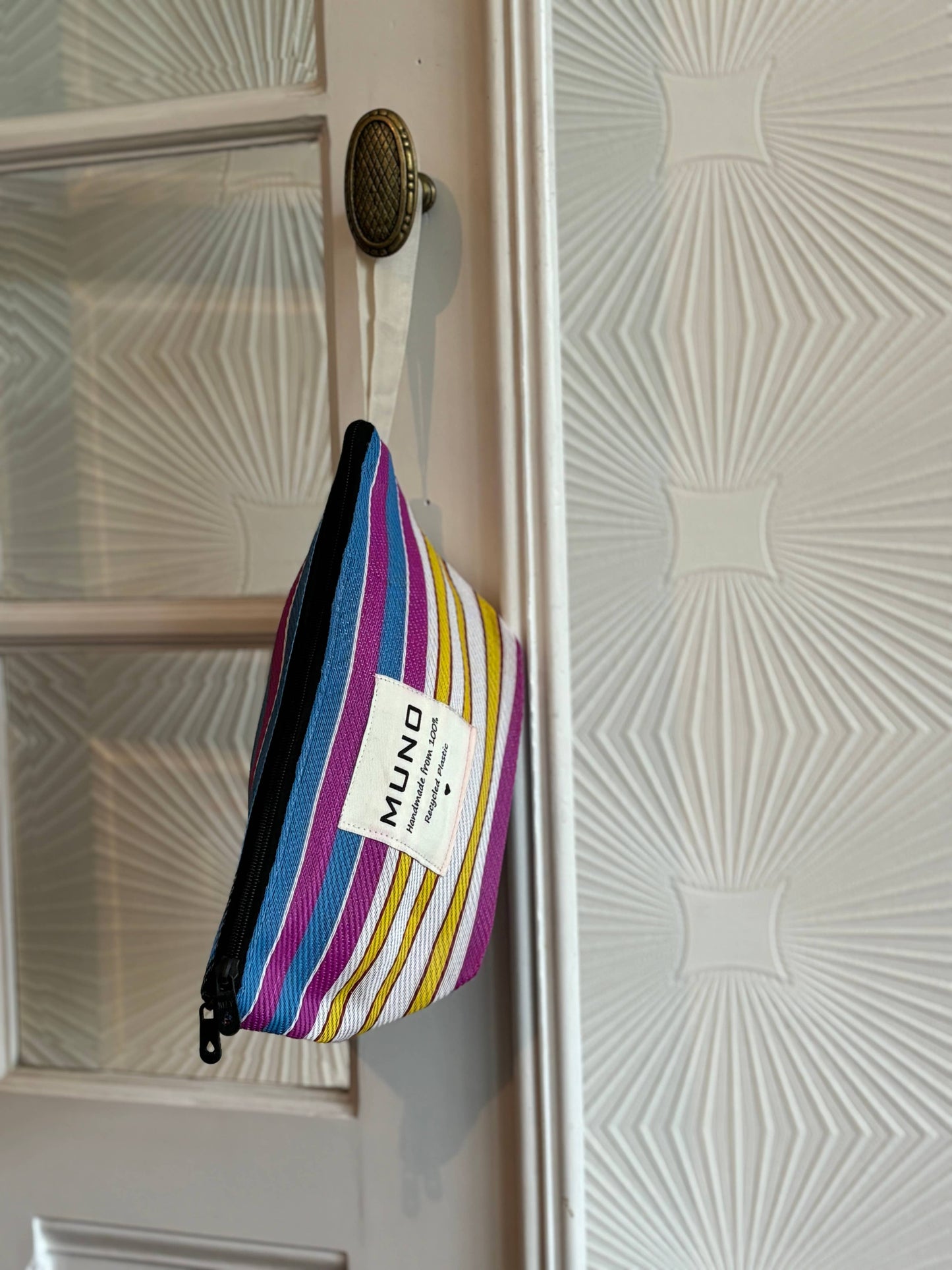 Etui - handgemaak van gerecycled nylon - Diverse kleuren