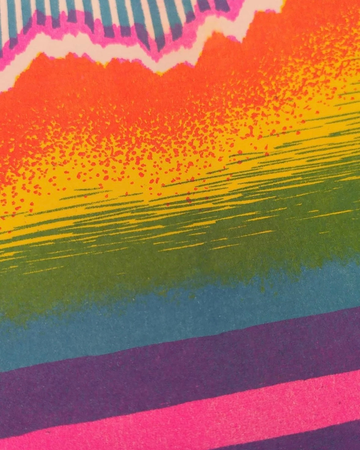 Riso print – limited edition (20 x 20 cm) - januari