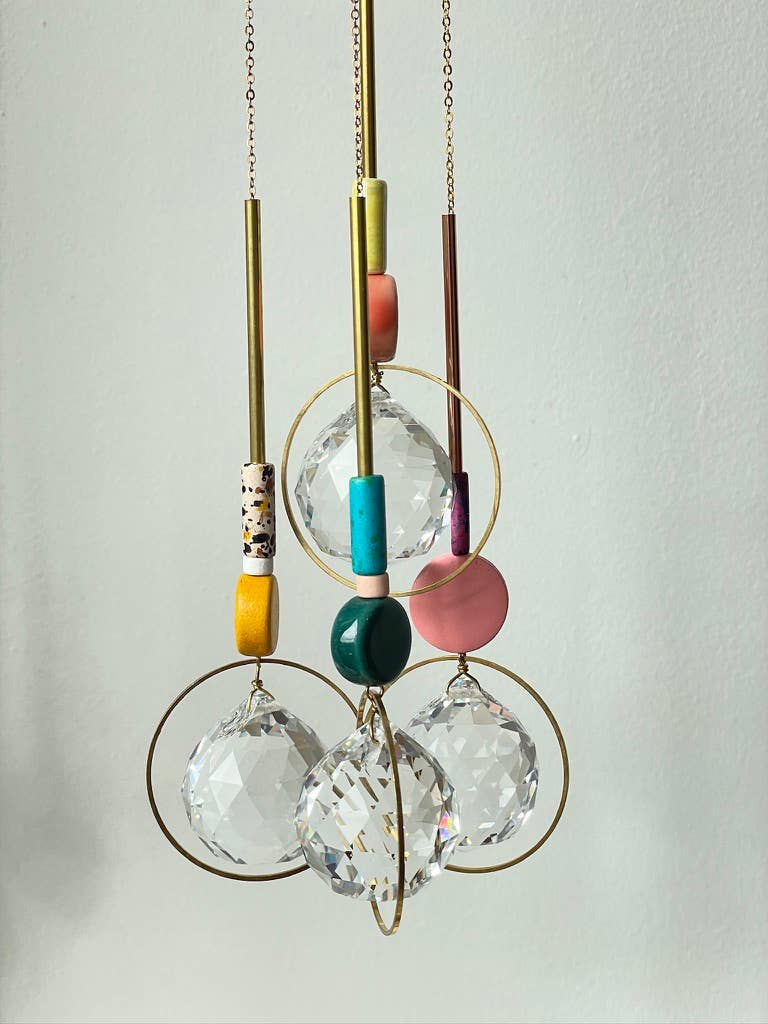 Suncatcher Disc/ Lichtvanger / Raamkristal / Prisma - Disc