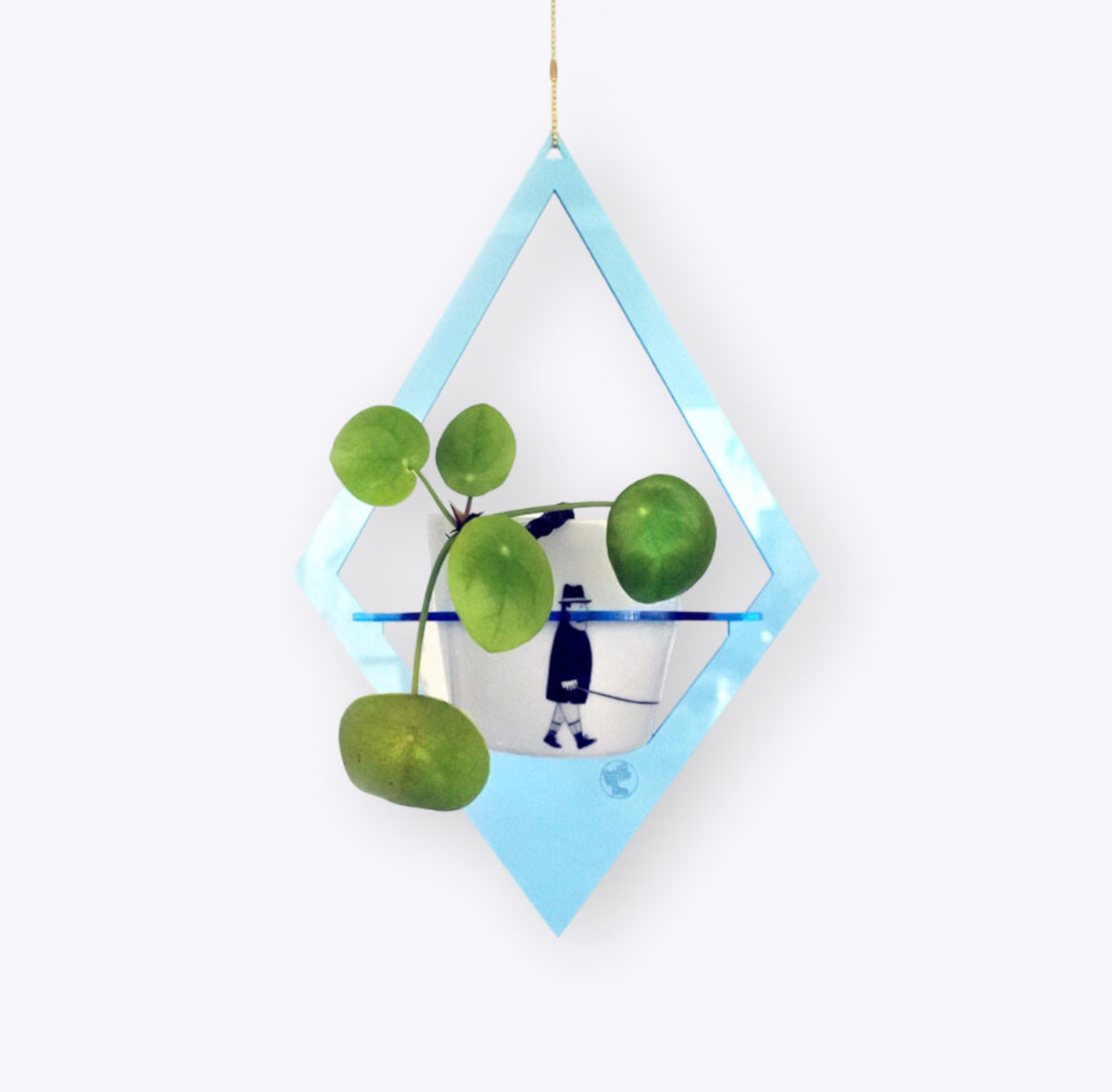 Planthanger Recycled plastic - diamant