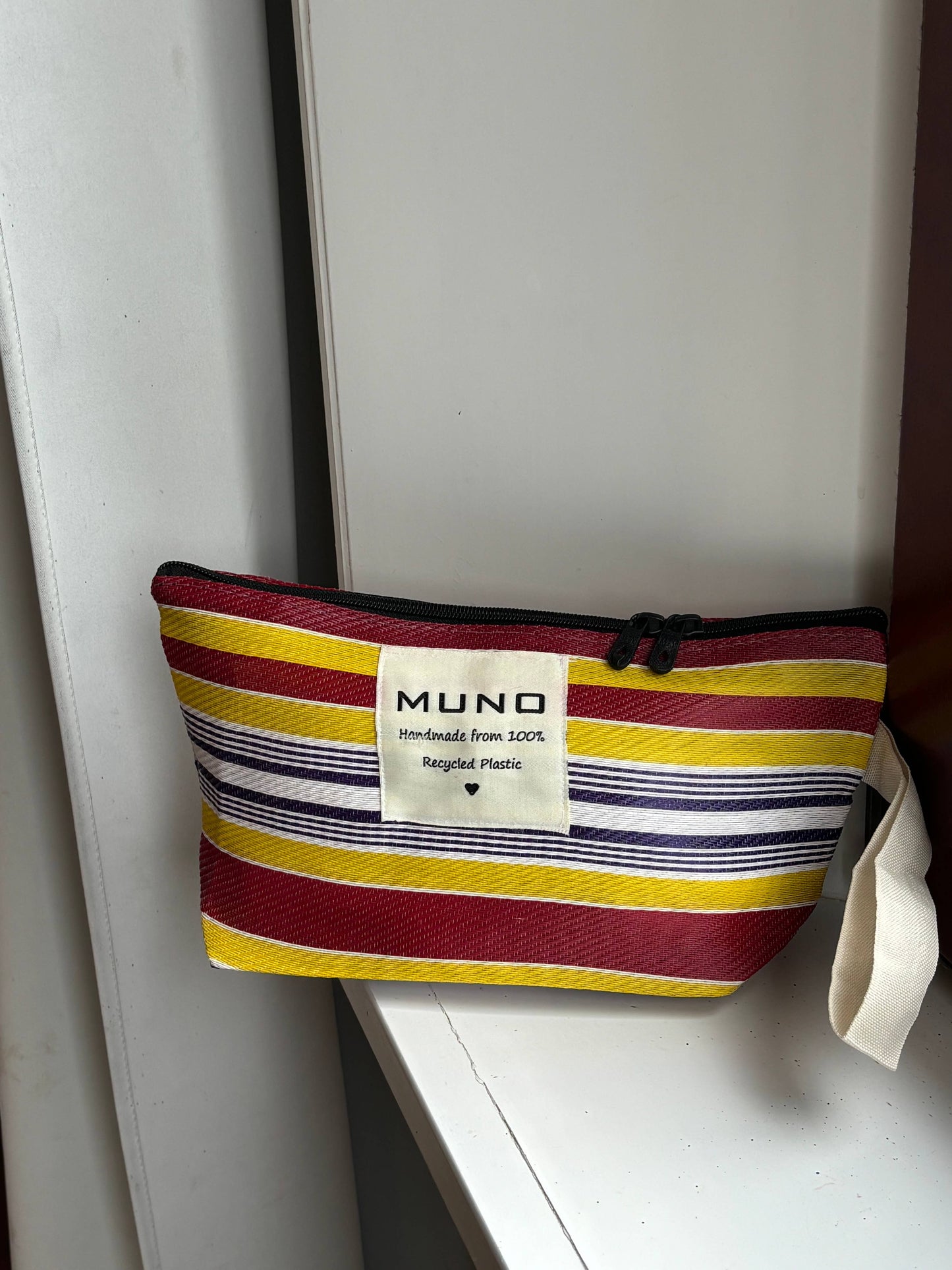 Etui - handgemaak van gerecycled nylon - Diverse kleuren