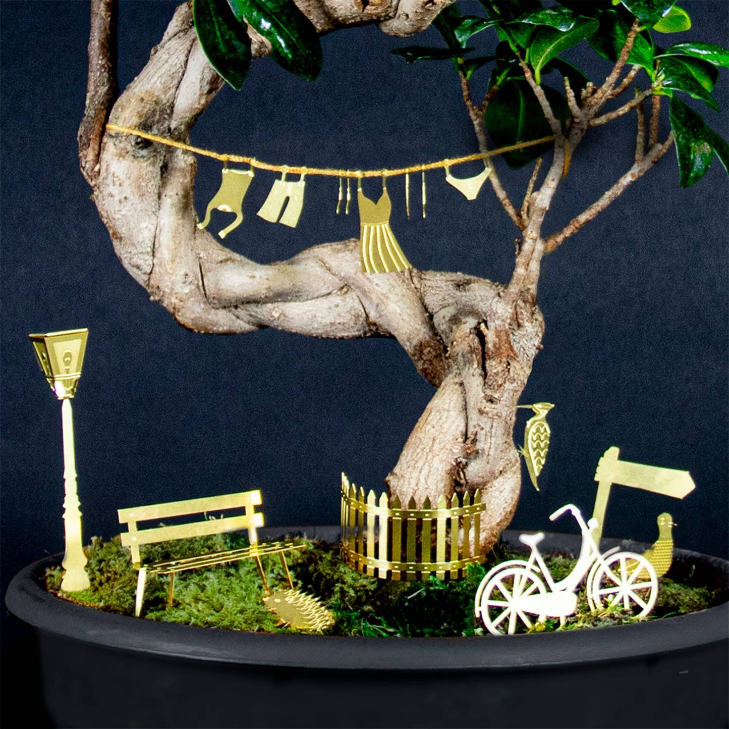Tiny Bike Adventure – miniatuur fietsavontuur voor je plant