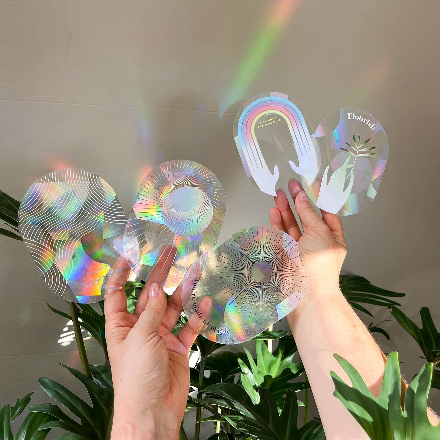 Regenboogmaker Sticker – maak overal regenbogen