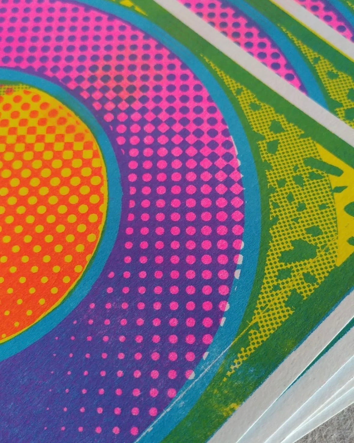 Riso print – limited edition (20 x 20 cm) - april