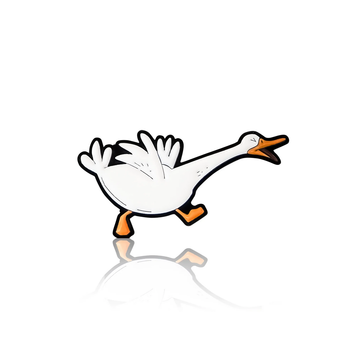 Pin - Rennende Gans