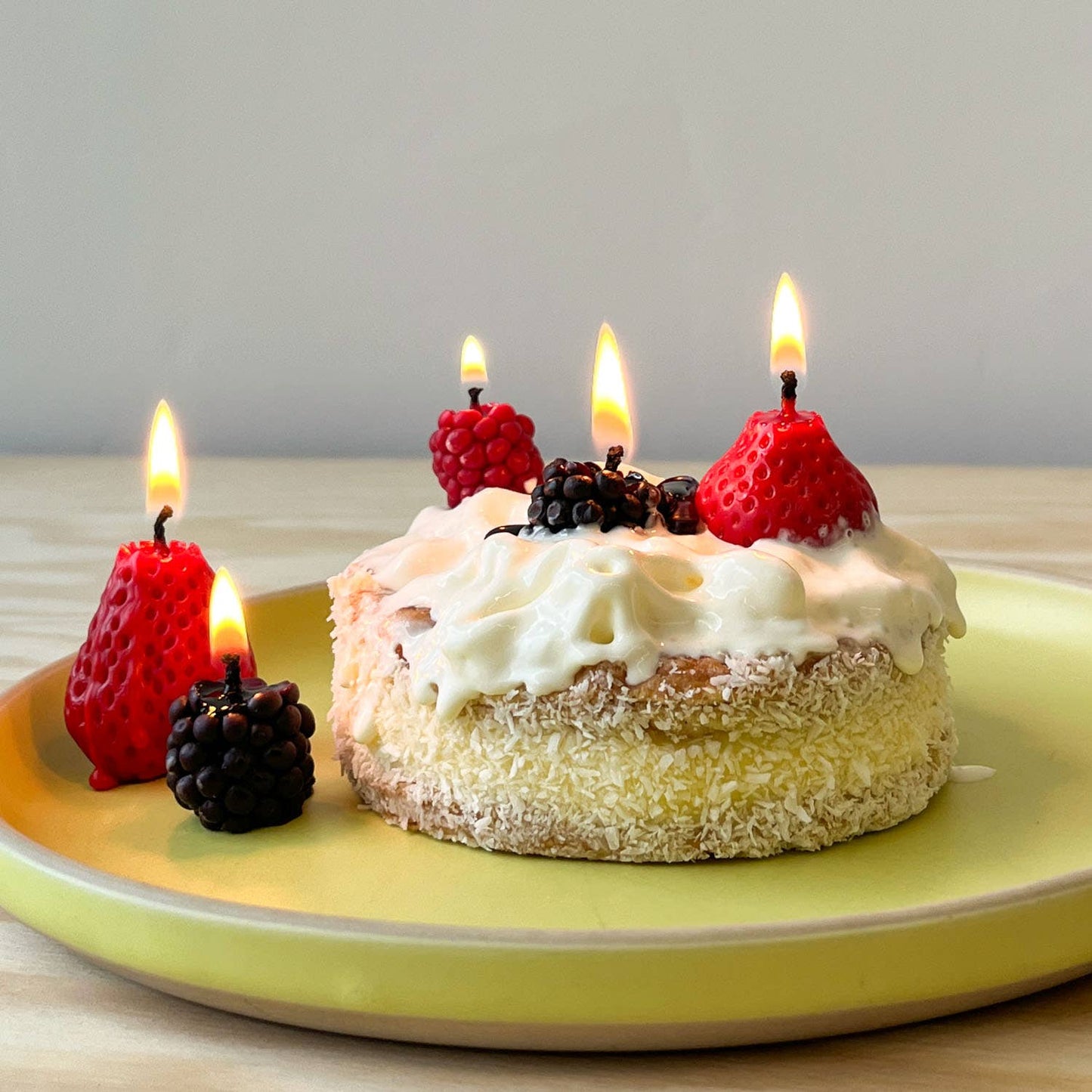 Candleberries – Set van 14 verjaardagskaarsjes