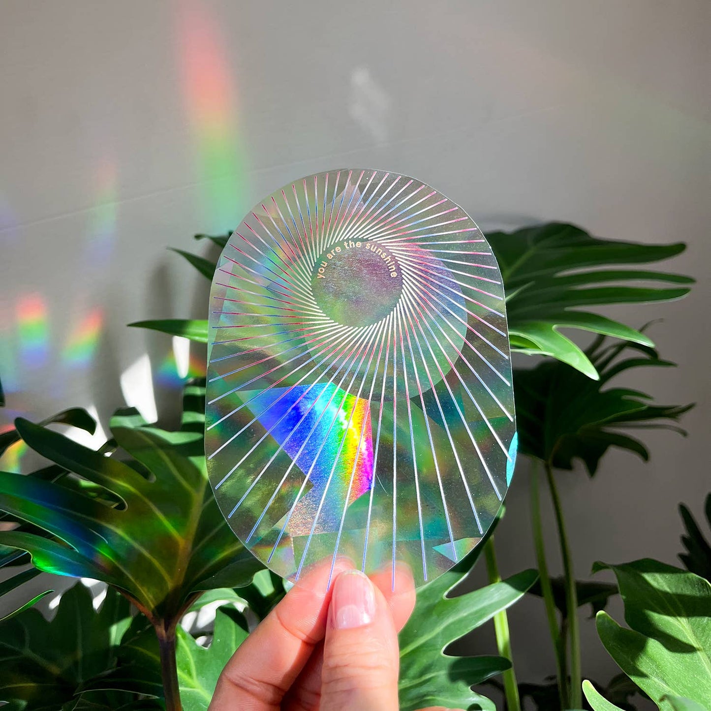 Regenboogmaker Sticker – Jij bent mijn zonnestraal