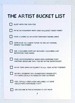 Kaart Artist Bucket List - Maarten Bel