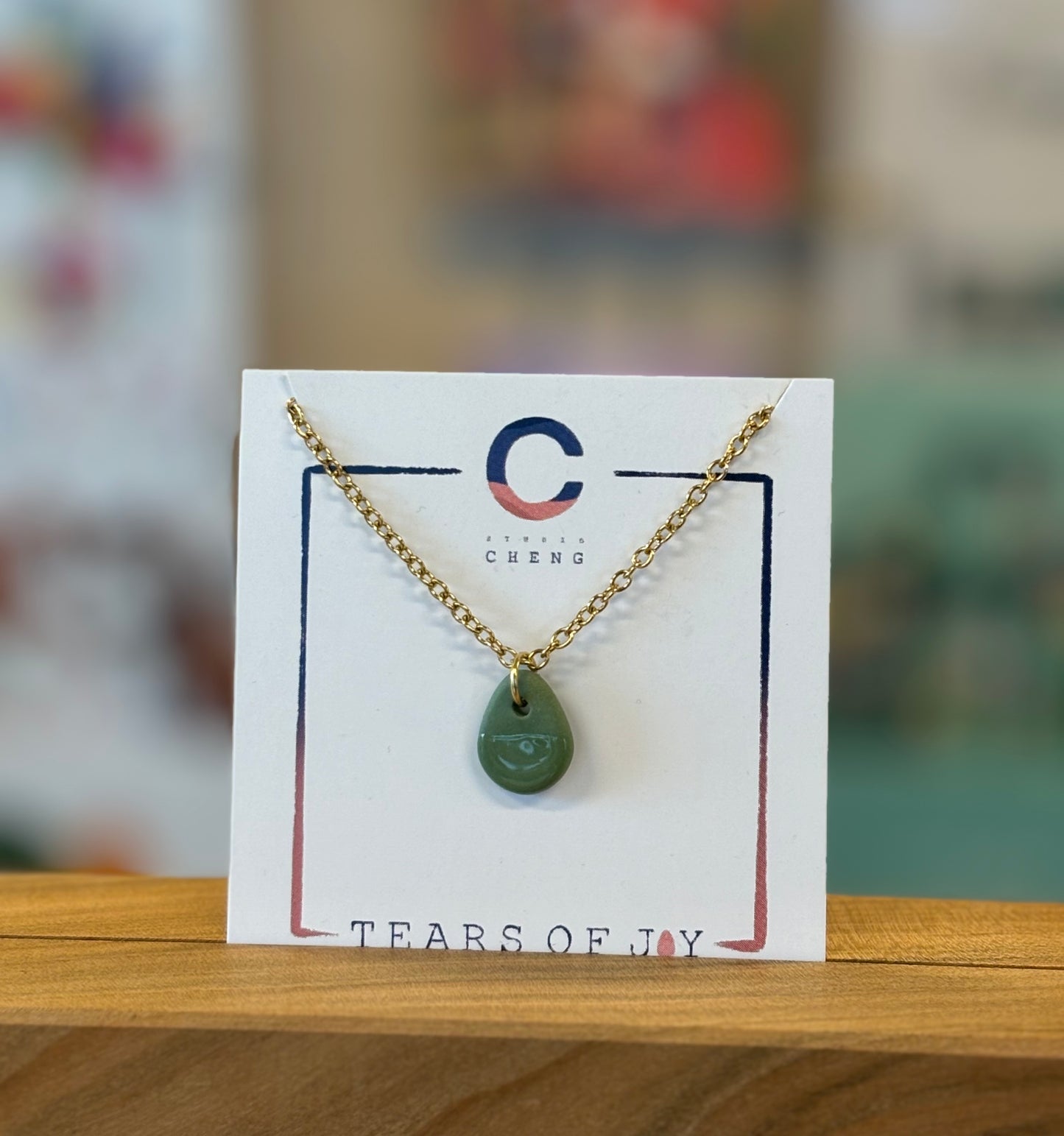 Tears of Joy ketting - groen