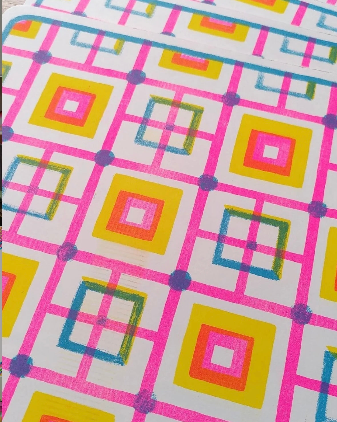 Riso print – limited edition (20 x 20 cm) - februari