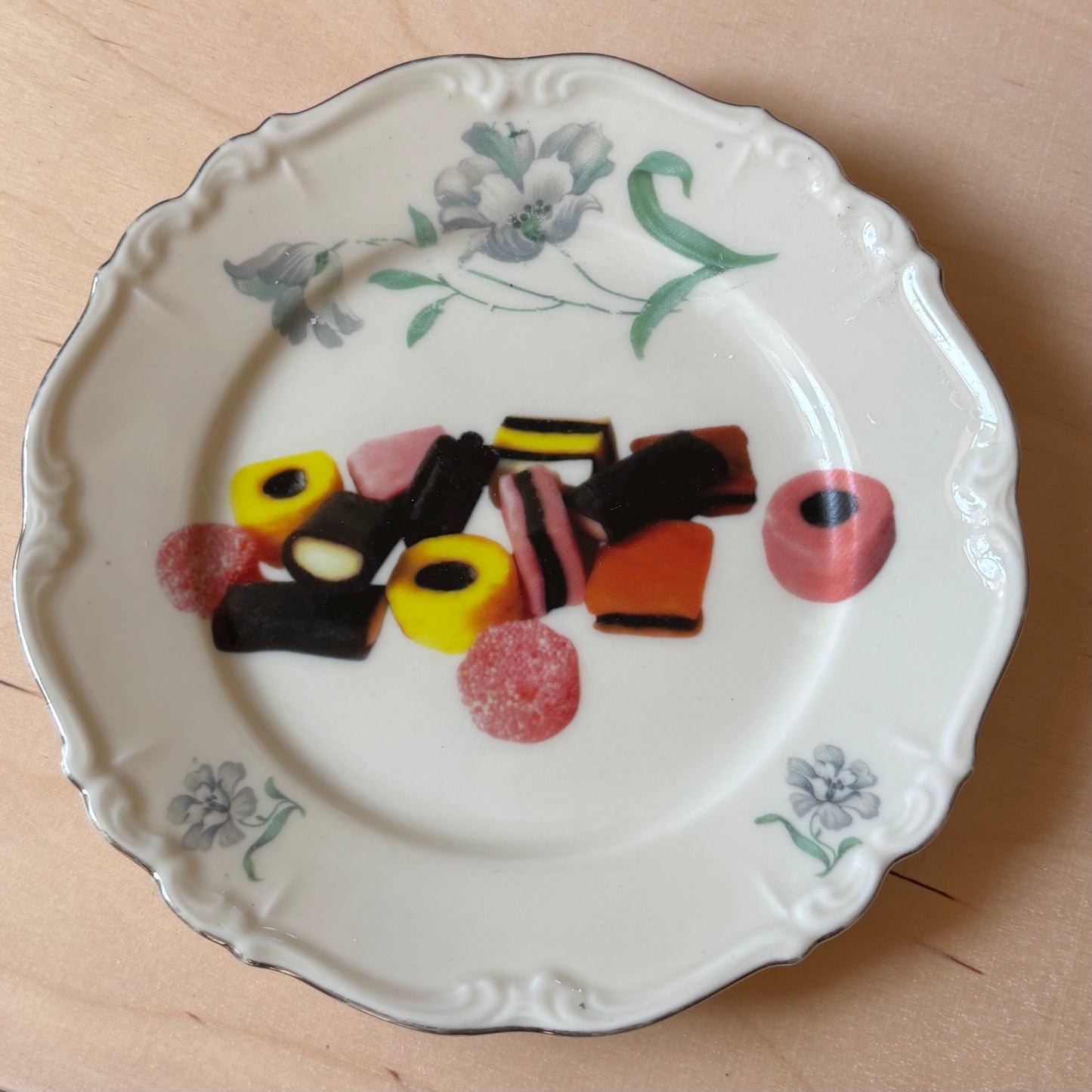 Vintage bordje - Engels drop