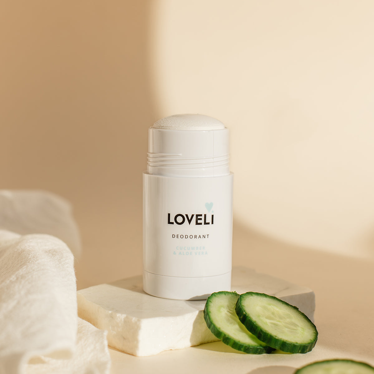 Loveli deodorant - Cucumber & Aloe Vera XL