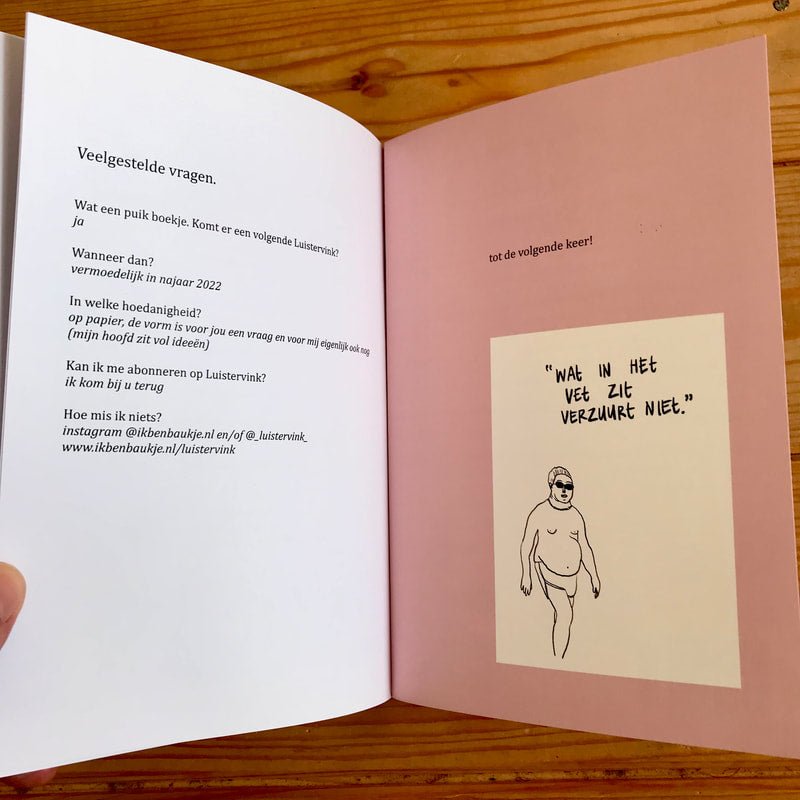 Luistervink - Boekje