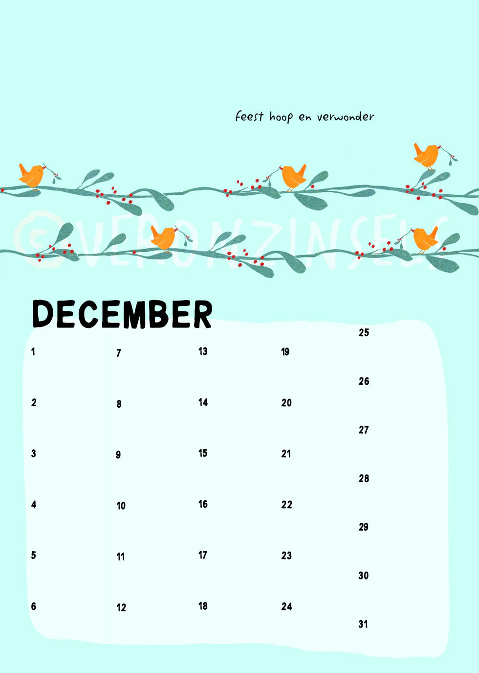 Verjaardagskalender