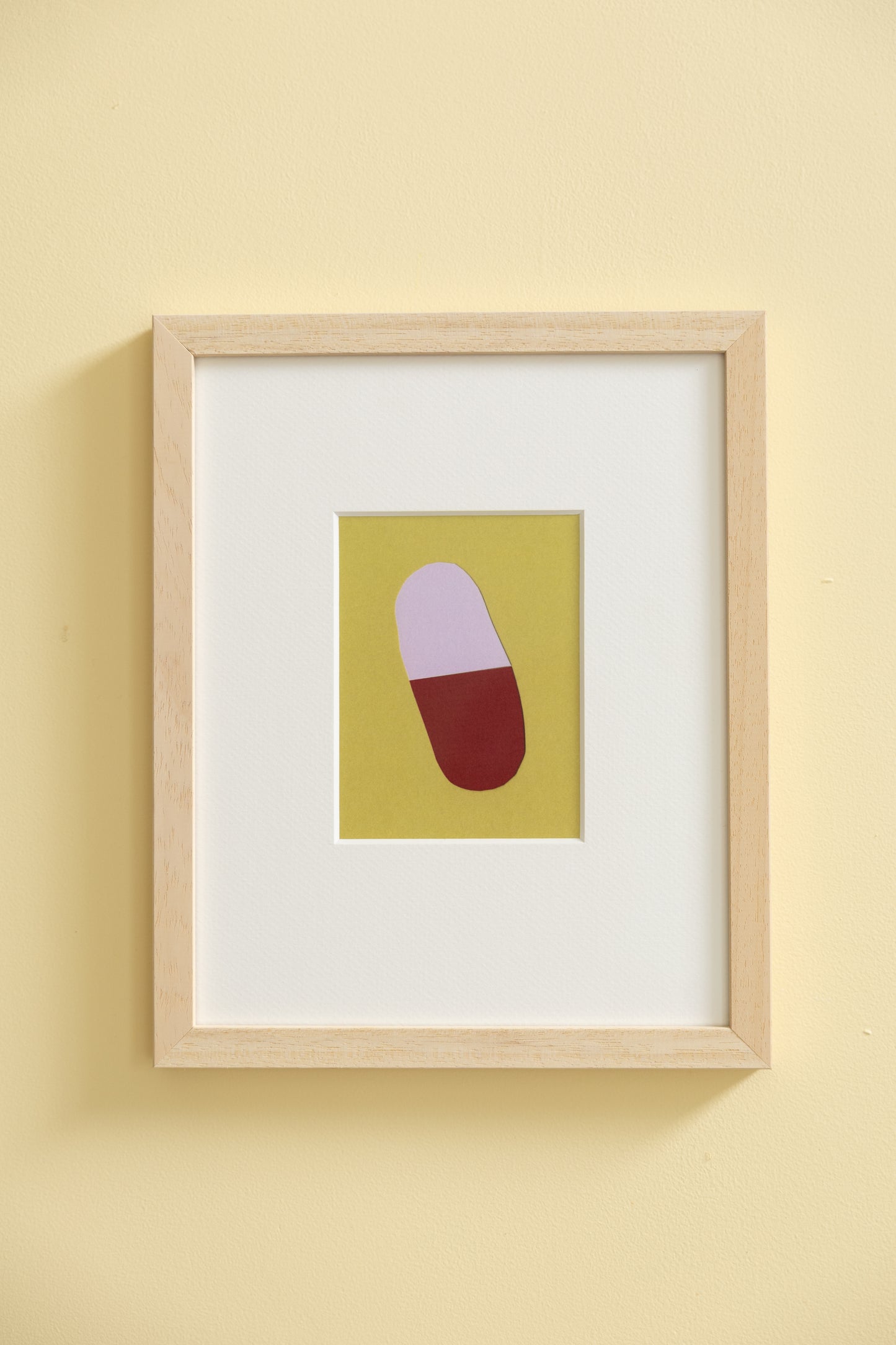 Print Aïsha Kanters | Greenish Yellow | 20 x 25 cm