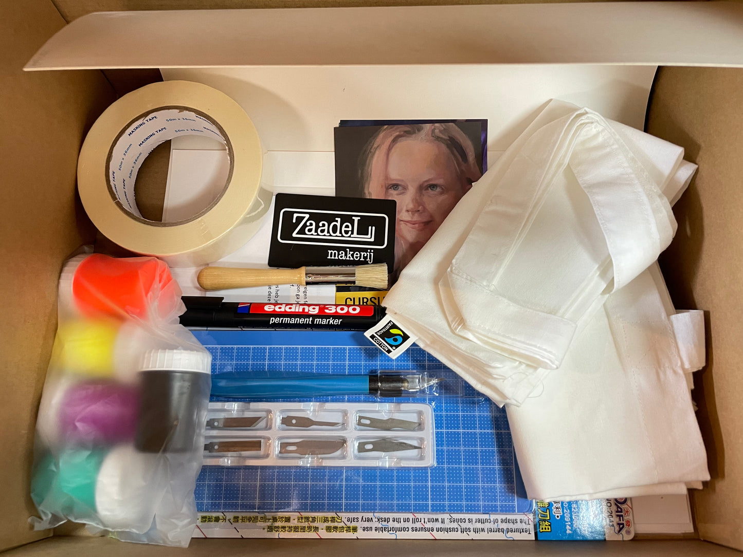 Textiel Stencil Pakket