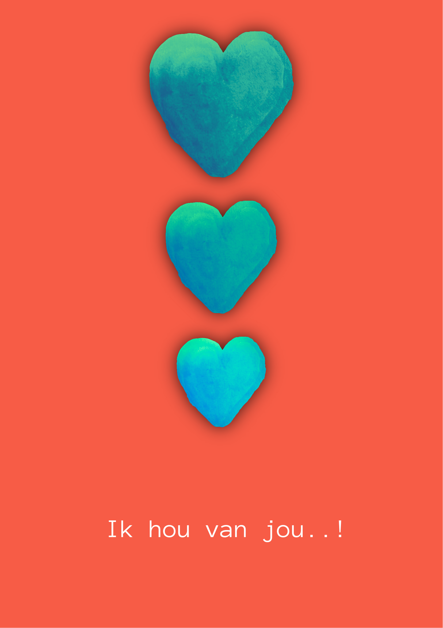Kaart - Ik hou van jou