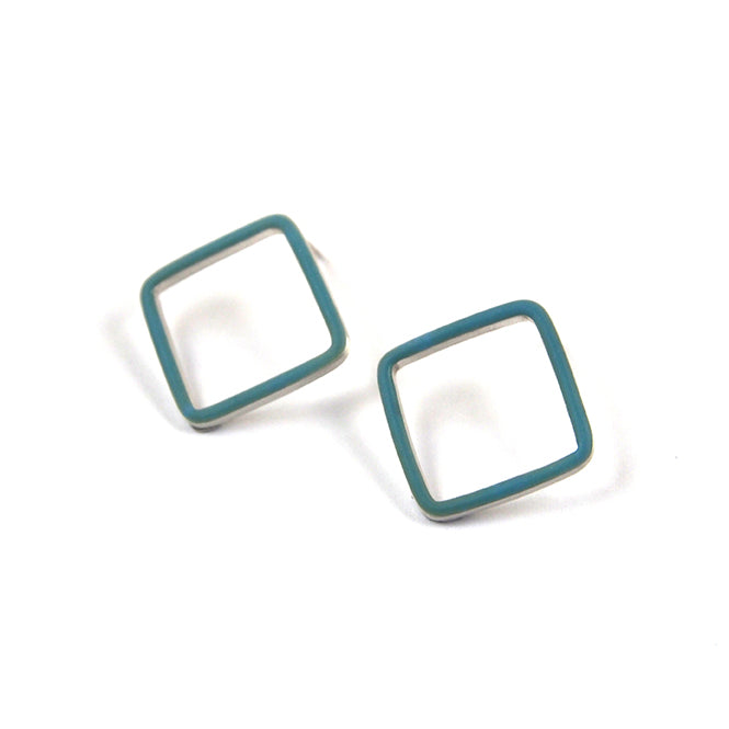 Losange stud earrings size M
