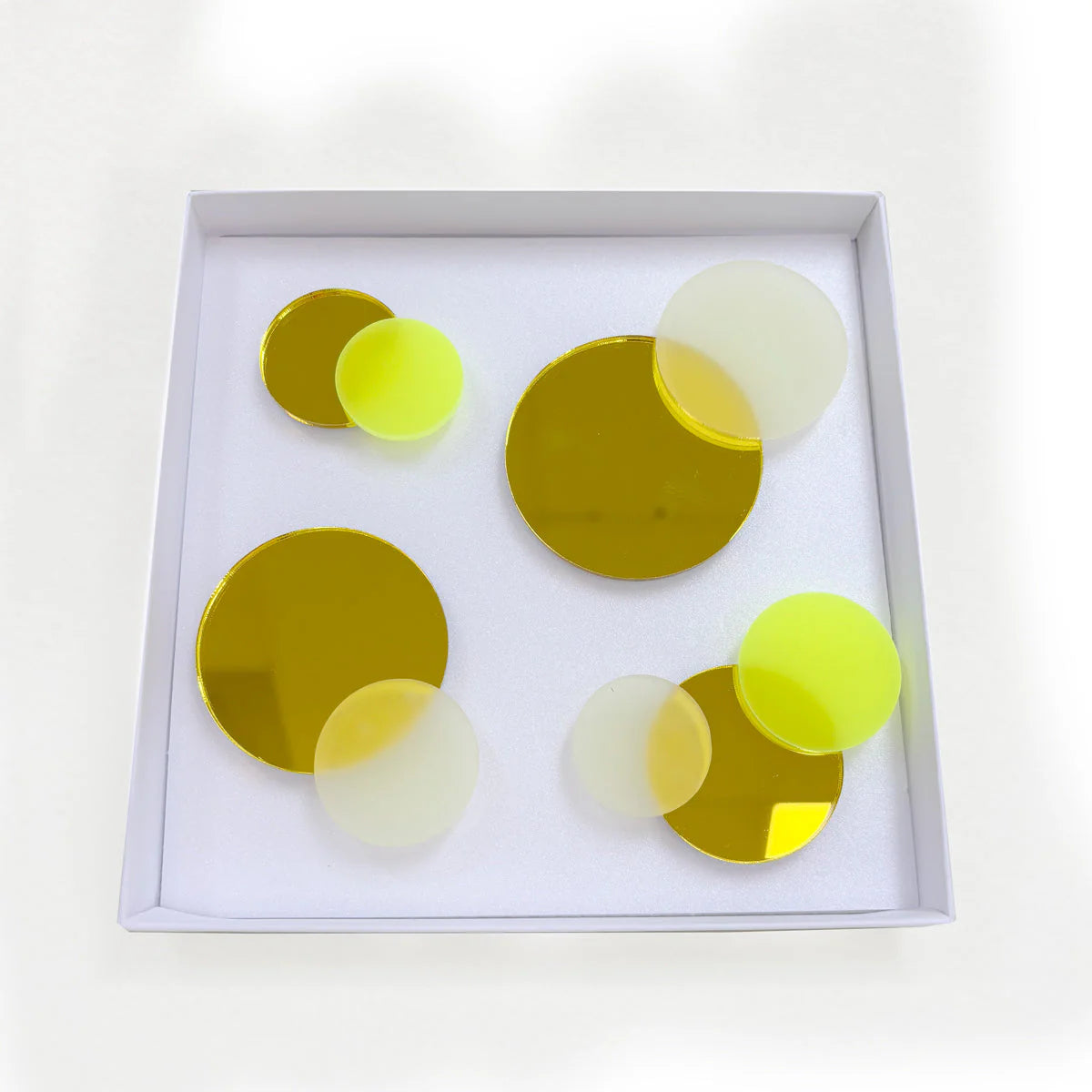 WALLFETTI magnetische spiegelset - Citrus Circus