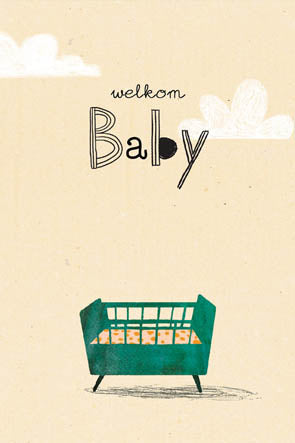 Card Welcome baby