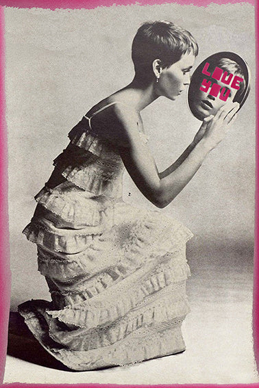 Love Myself - print op dibond