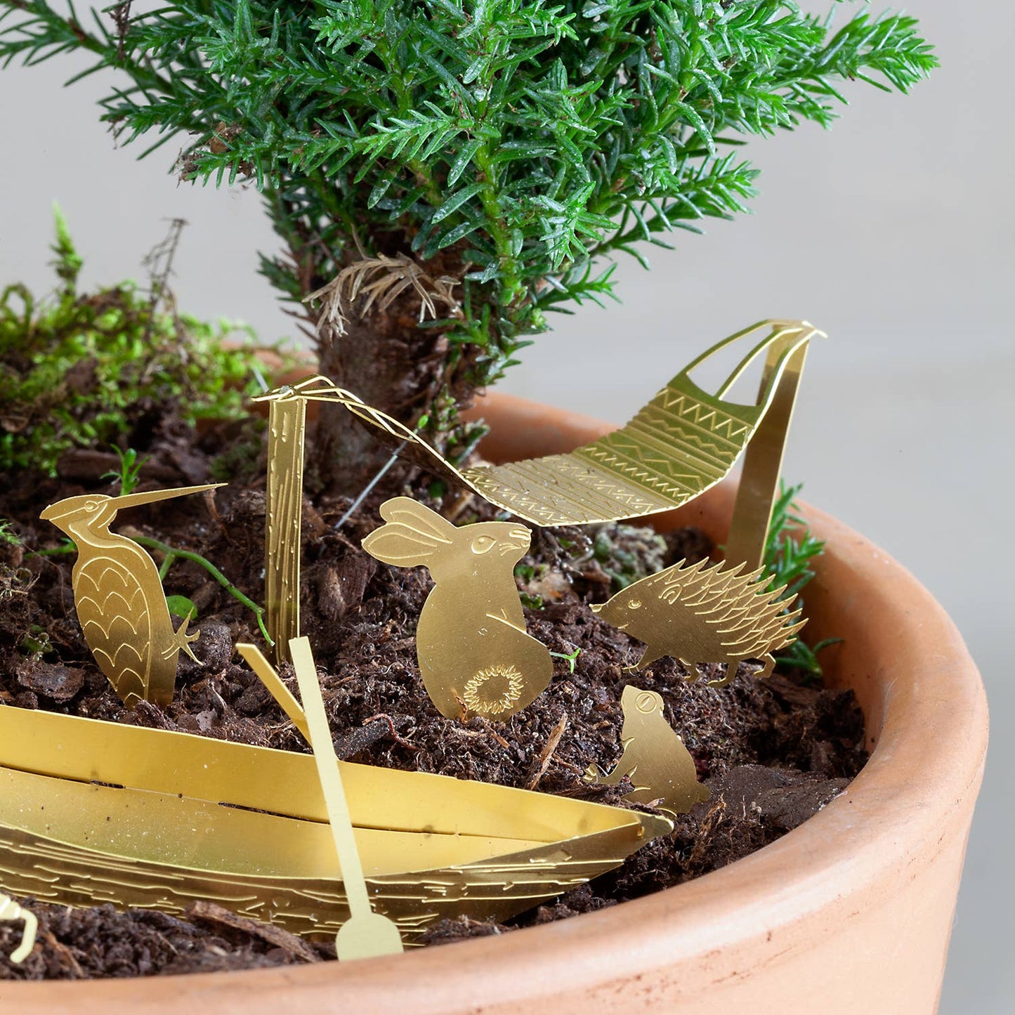 Tiny Camping – mini messing campingset voor je plant
