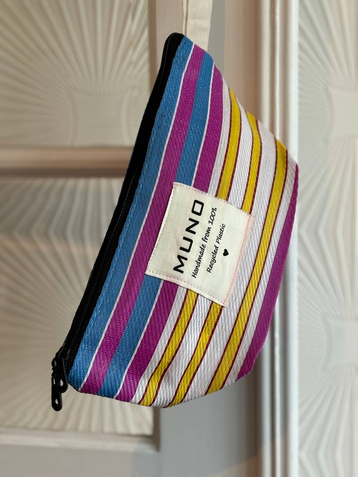 Etui - handgemaak van gerecycled nylon - Diverse kleuren