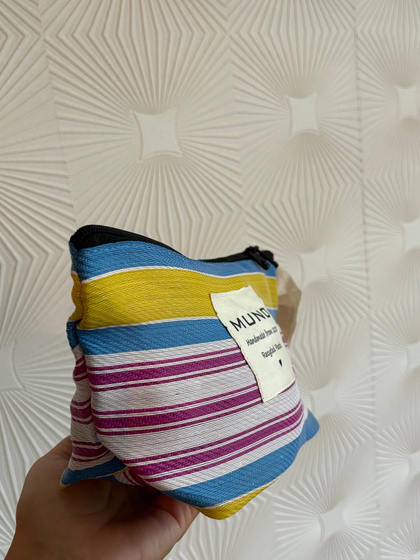 Etui - handgemaak van gerecycled nylon - Diverse kleuren