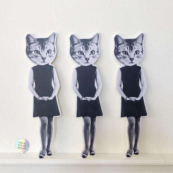 Cat dress - contour