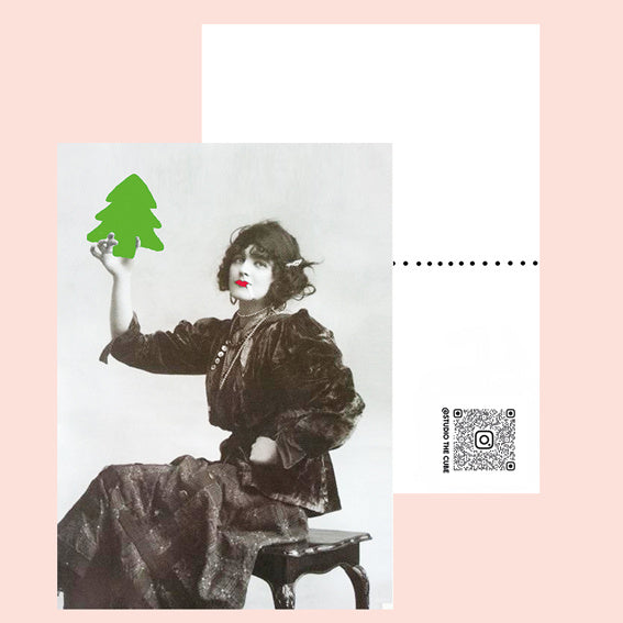 Tree trophy - kerstkaart