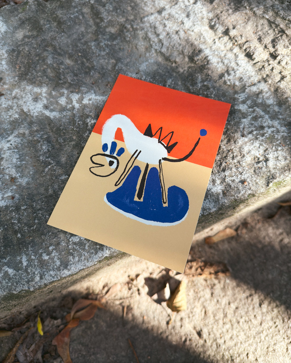 Kaart Happy Monster - Anka Pelgrom