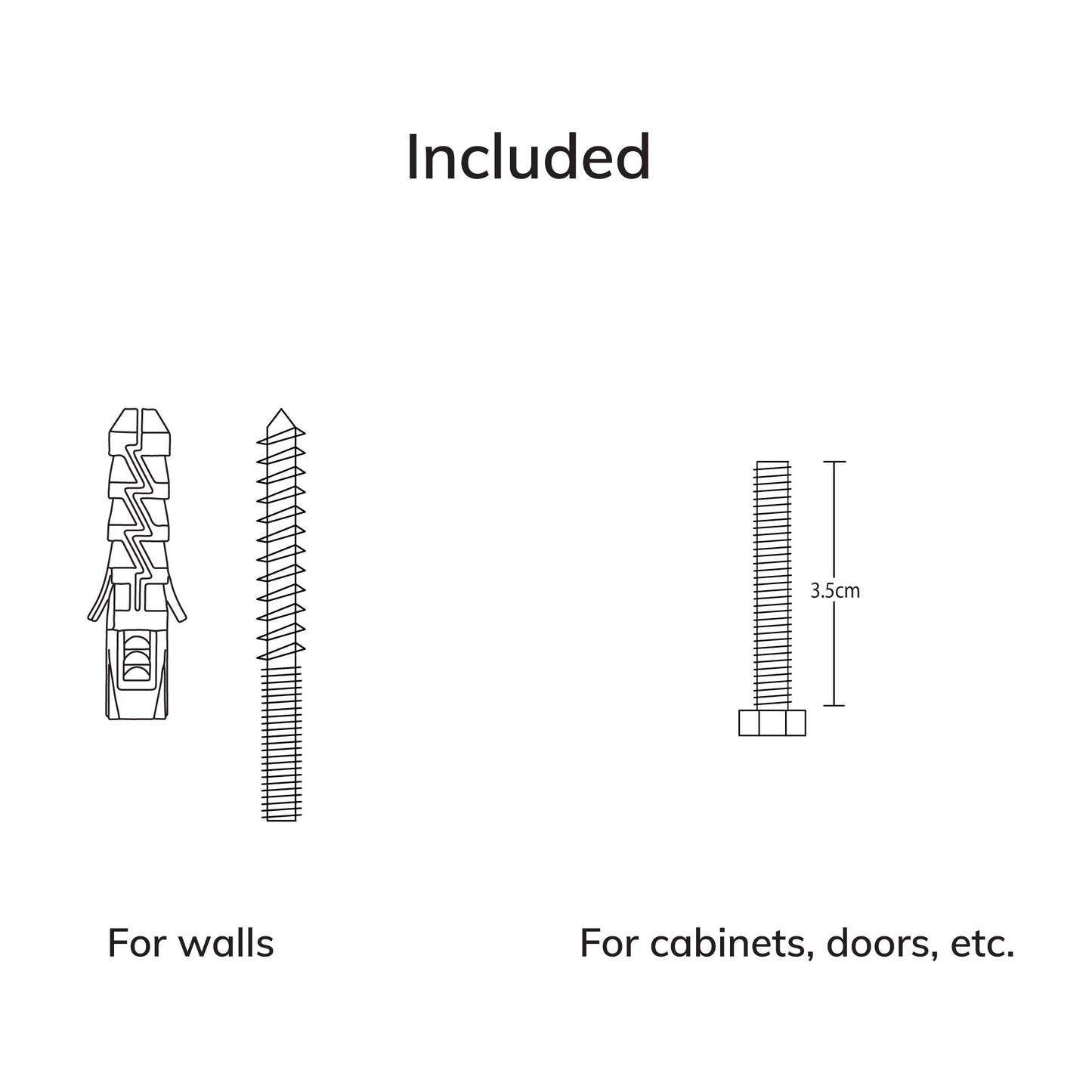 Wandhaak Beukenhout-Keramiek Terracotta Oranje