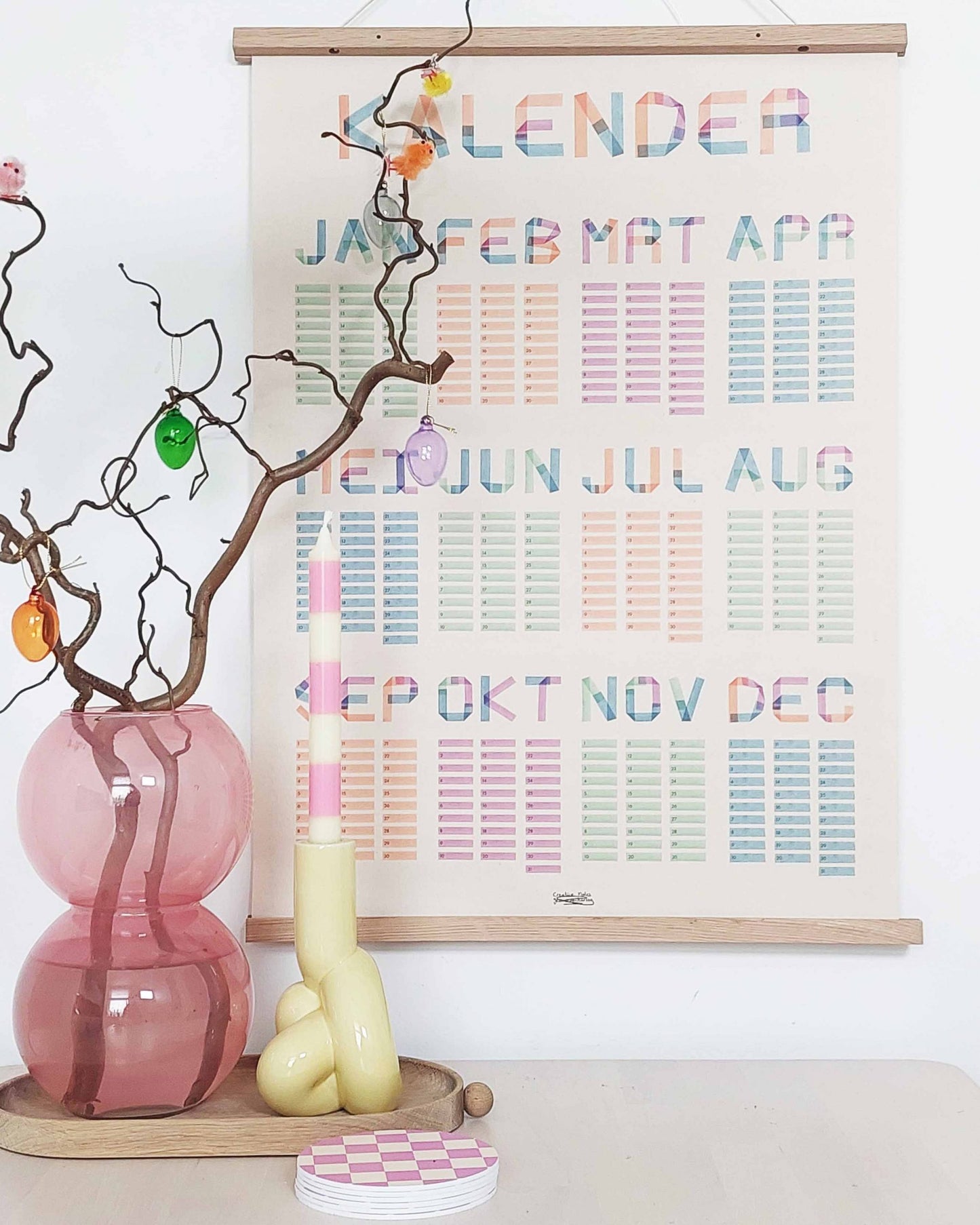 Muur Kalender Poster