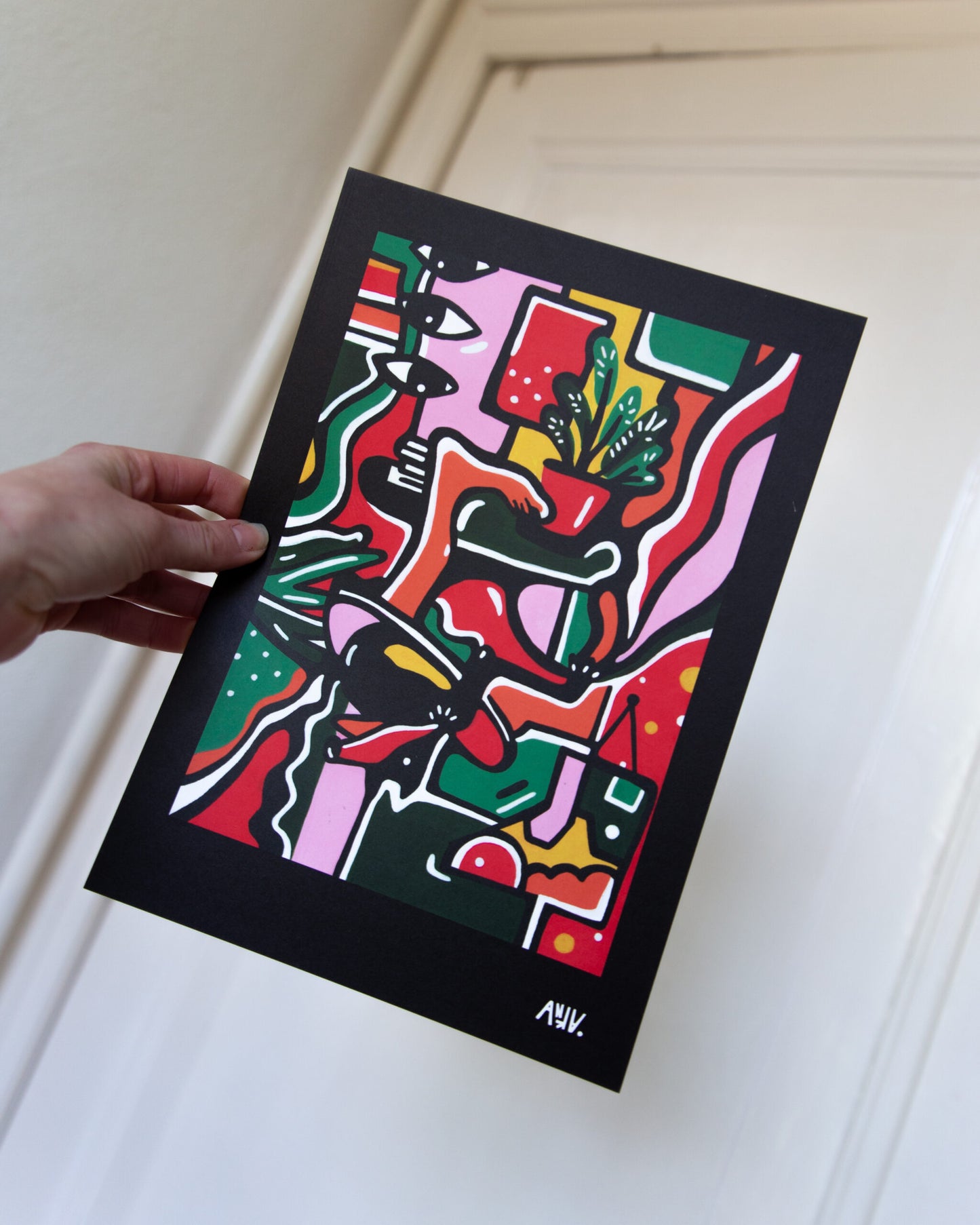 Print A4 Op de kop - Anka Pelgrom