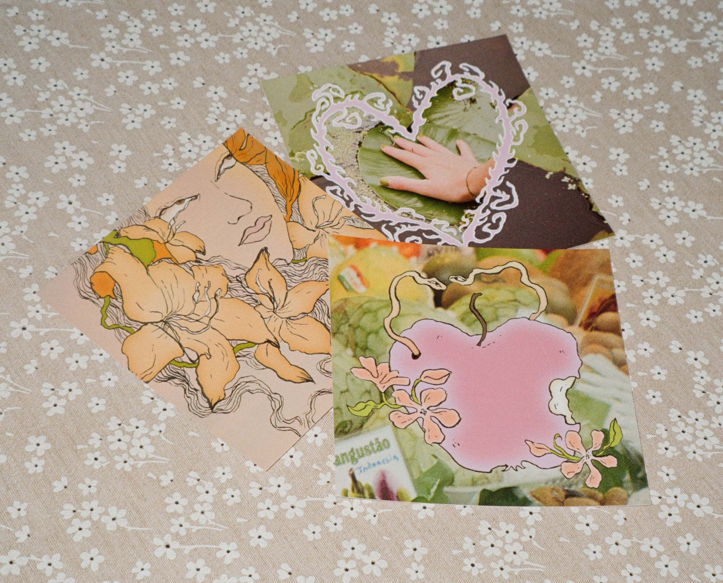 Spacetofloat postcard set
