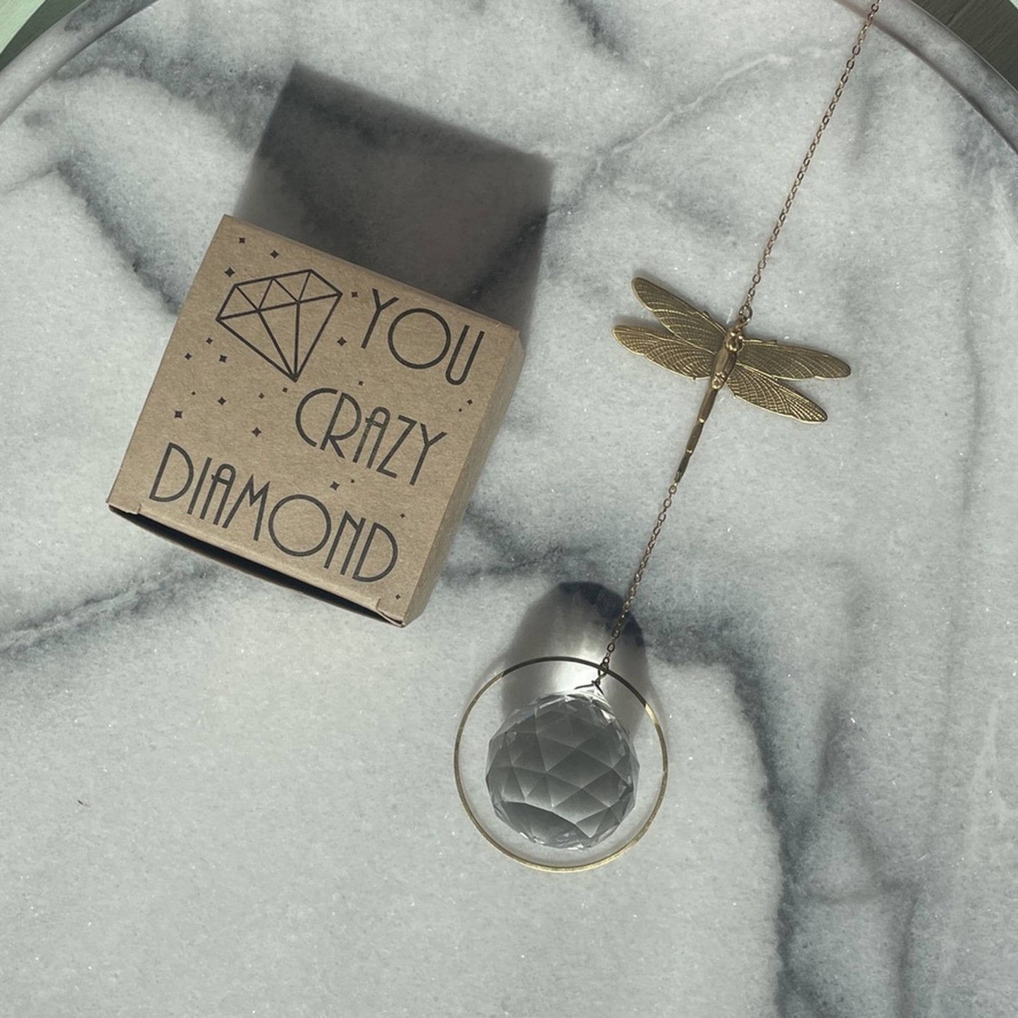 Zonvanger Libelle / lichtvanger / zonnekristal / prisma