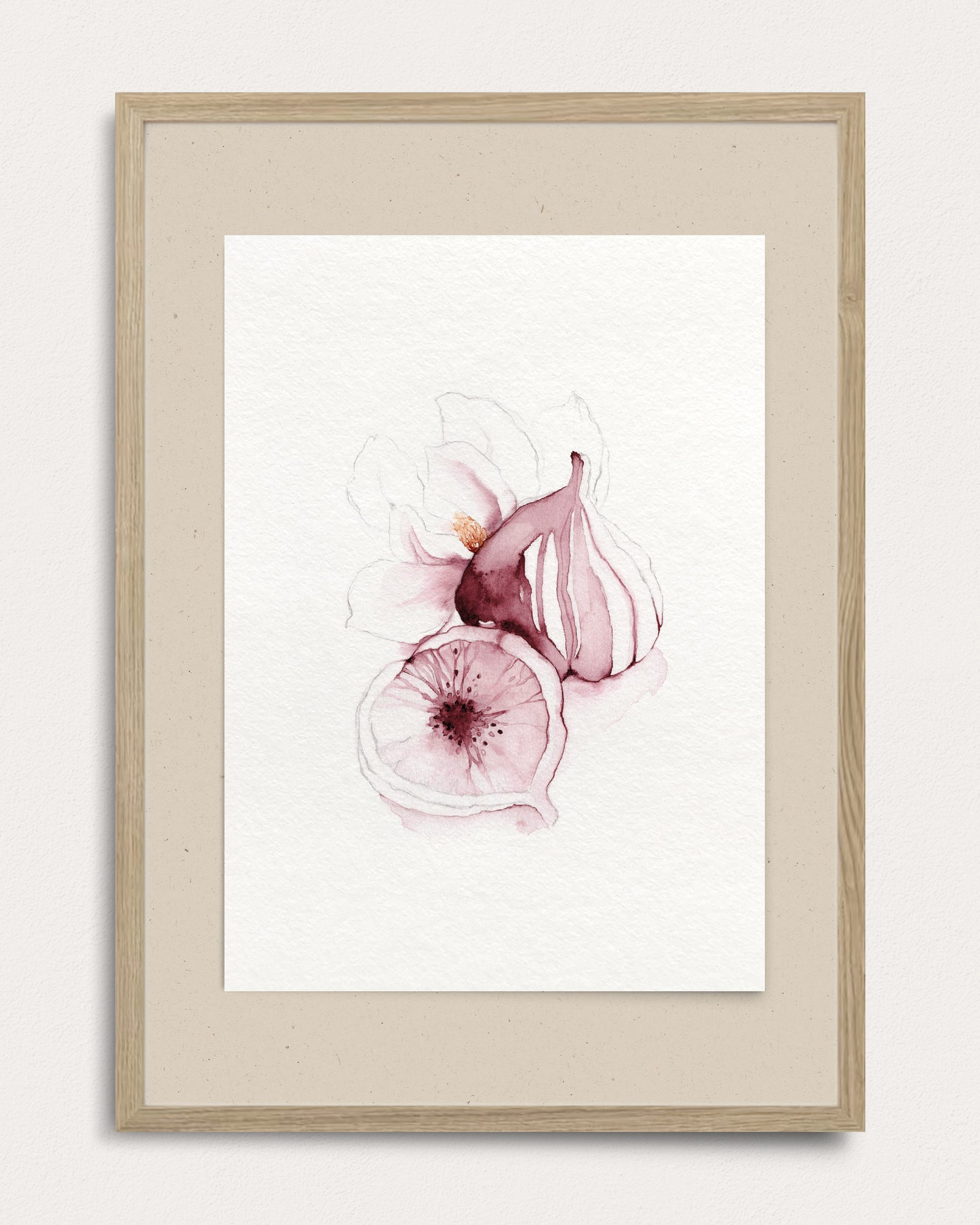 Purple Figs Print