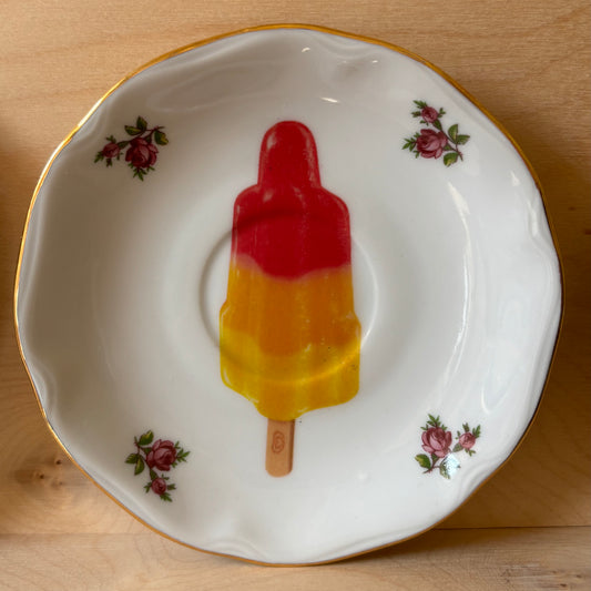 Vintage bordje - raketje