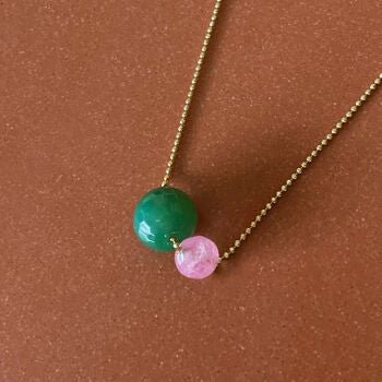 Ketting - Agaat & Toermalijn
