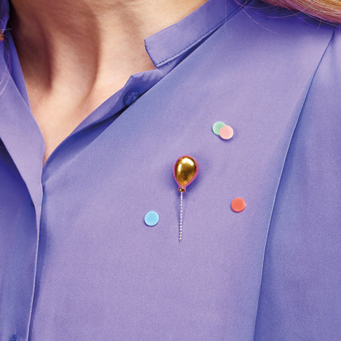 Lost Balloon GOLD pin