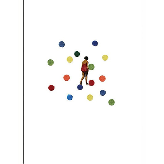 Confetti girl - kaart