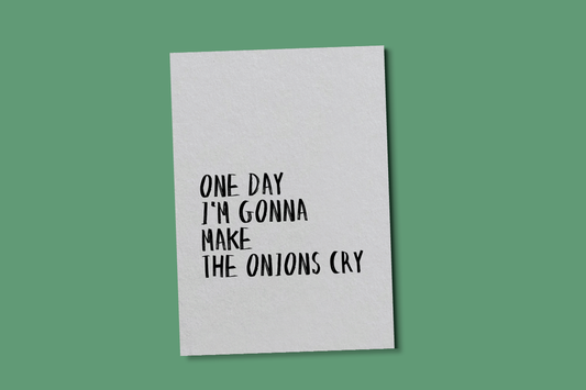 Quoteprent | Onions