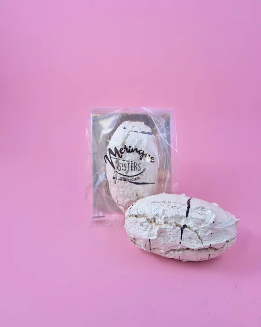 Meringue mokka - hazelnoot scooped klein